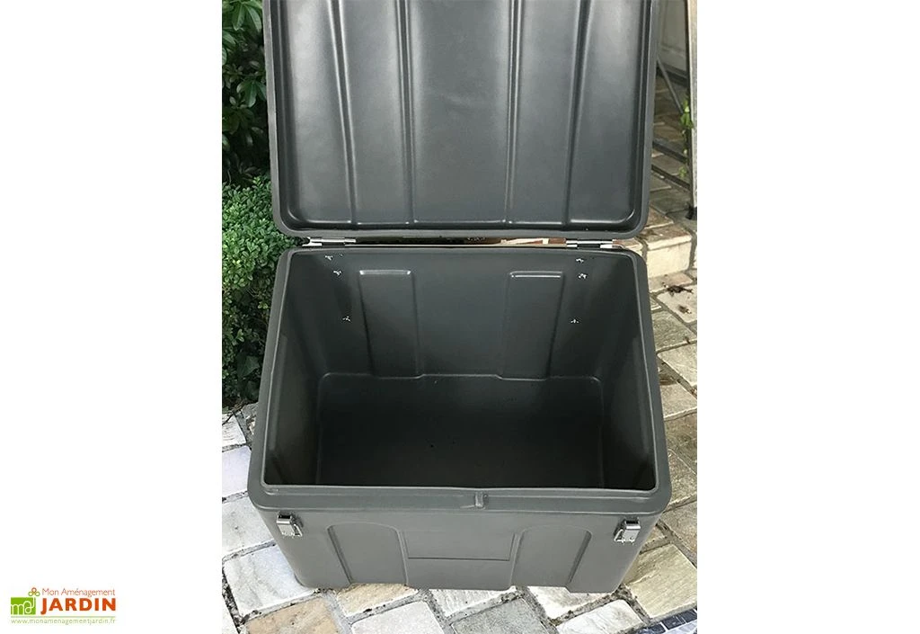 Coffre De Jardin Avec Grenouillères Cadenassables – 140 L 4 Coffre De Jardin Avec Grenouillères Cadenassables – 140 L – Image 4