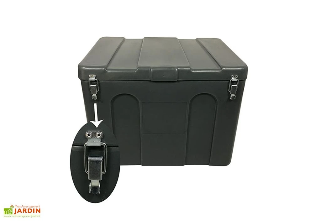 Coffre De Jardin Avec Grenouillères Cadenassables – 140 L 3 Coffre De Jardin Avec Grenouillères Cadenassables – 140 L – Image 3