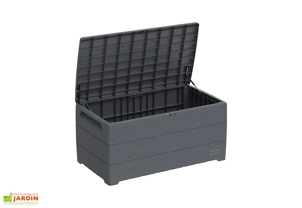 Coffre De Rangement Extérieur En Résine — 416 L 3 Coffre De Rangement Extérieur En Résine — 416 L – Image 3