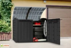 Keter Coffre De Rangement Extérieur Multifonctions En Résine 2000 L 3 Keter Coffre De Rangement Extérieur Multifonctions En Résine 2000 L -Abriet Mobilier Soldes Boutique coffre rangement exterieur multifonctions resine 2000l 1