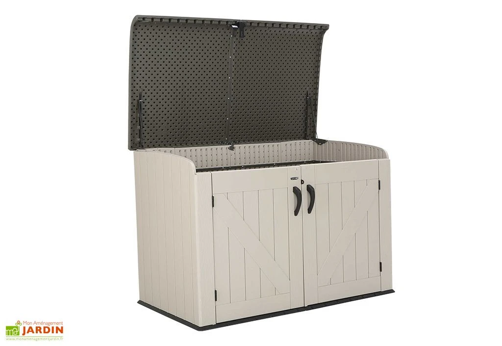 Coffre De Rangement Lifetime En PEHD 2124L 2 Coffre De Rangement Lifetime En PEHD 2124L – Image 2