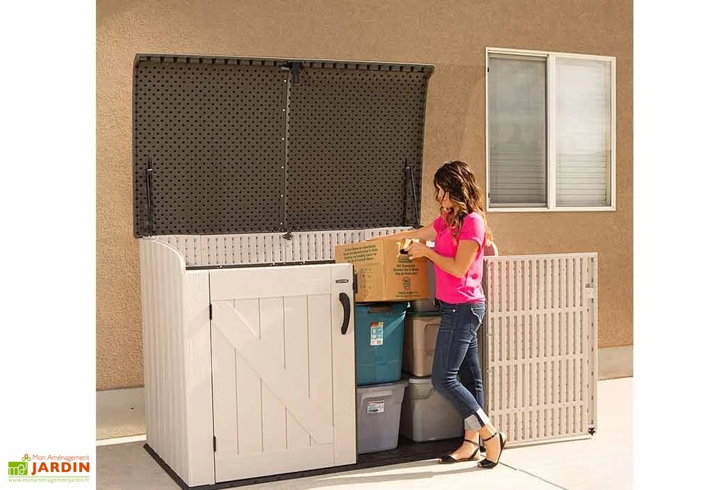 Coffre De Rangement Lifetime En PEHD 2124L 6 Coffre De Rangement Lifetime En PEHD 2124L – Image 6