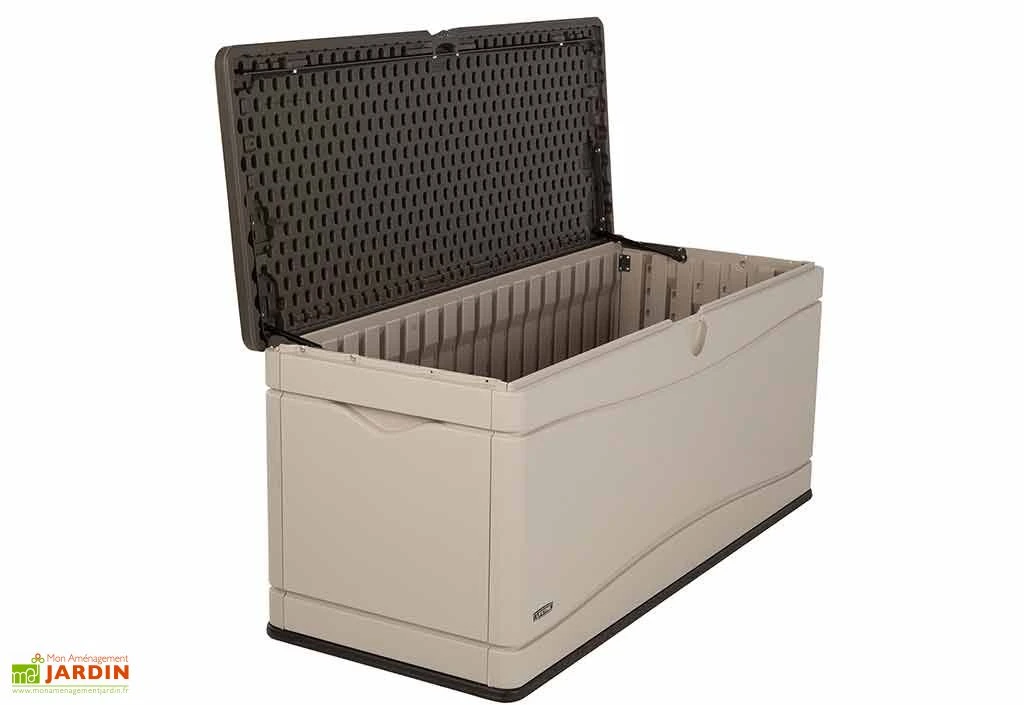 Coffre De Rangement Intérieur/Extérieur En Polyéthylène 492L Lifetime (152x61x67cm) 4 Coffre De Rangement Intérieur/Extérieur En Polyéthylène 492L Lifetime (152x61x67cm) – Image 4