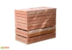 Composteur En Bois Douglas 850 L – 129 X 70 X 105 Cm -Abriet Mobilier Soldes Boutique composteur bois lecopot 850l