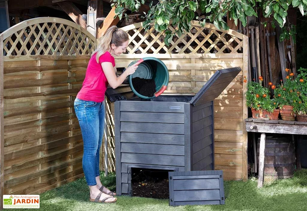 Garantia Composteur Imitation Bois Recyclé Thermo Wood 1 Garantia Composteur Imitation Bois Recyclé Thermo Wood