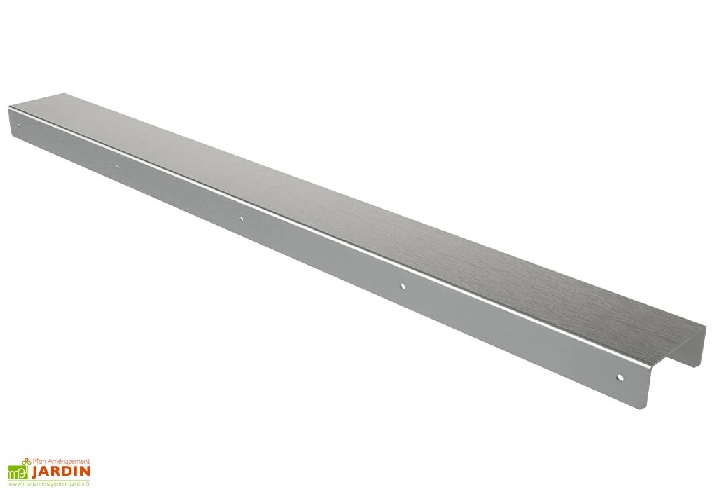 Connecteur Pour Cache Poubelles En Acier Galvanisé 61,5 X 6,2 Cm 1 Connecteur Pour Cache Poubelles En Acier Galvanisé 61,5 X 6,2 Cm