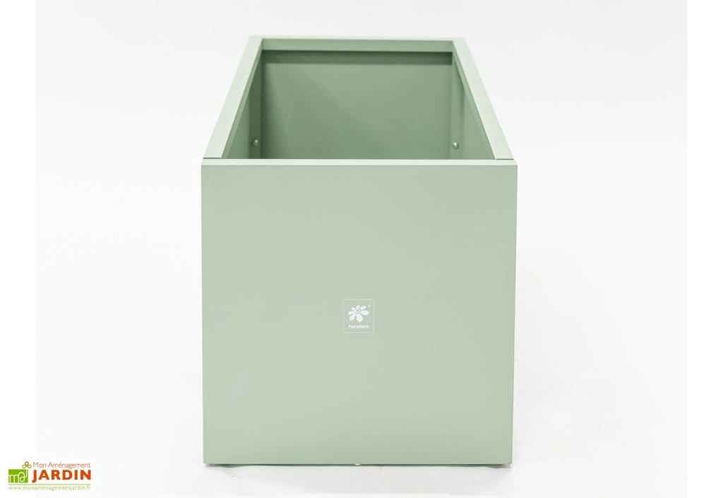 Jardinière Au Sol En Métal Thermolaqué - 100 X 50 X 50 4 Jardinière Au Sol En Métal Thermolaqué - 100 X 50 X 50 – Image 4