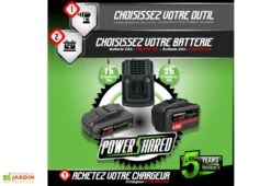 Coupe Bordures Sans Fil PowerShared 20V - Sans Batterie -Abriet Mobilier Soldes Boutique coupe bordures batterie powershared constructor 1