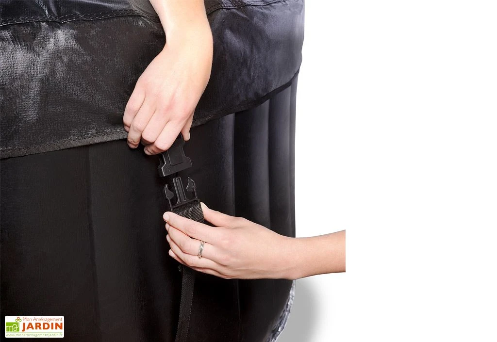 EXIT TOYS Spa Gonflable Extérieur Rond 4 Places Ø 204 Cm – Silver Classic Noir 6 EXIT TOYS Spa Gonflable Extérieur Rond 4 Places Ø 204 Cm – Silver Classic Noir – Image 6