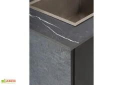 Cuisine Extérieure Professionnelle à 4 Modules GREY CANA Style + Housse -Abriet Mobilier Soldes Boutique cuisine exterieure grise en ceramique avec 4 modules cana style avec housse offerte cana concept 3