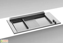 Cuisine Extérieure En Inox Avec Plancha à Gaz + Feu à Gaz + évier + Mitigeur Oasi 205C 8 Cuisine Extérieure En Inox Avec Plancha à Gaz + Feu à Gaz + évier + Mitigeur Oasi 205C -Abriet Mobilier Soldes Boutique cuisine exterieure inox oasi 205c 3