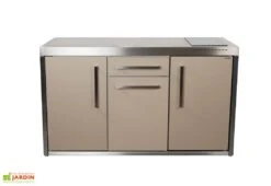 Cuisine Extérieure Avec Réfrigérateur Et Plaque à Induction – MO 150 S