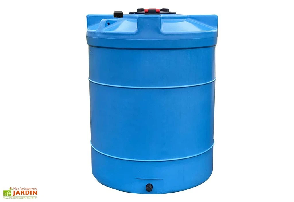 Cuve De Stockage D’eau En Polyéthylène Avec Sonde De Remplissage – 3000 L 3 Cuve De Stockage D’eau En Polyéthylène Avec Sonde De Remplissage – 3000 L – Image 3
