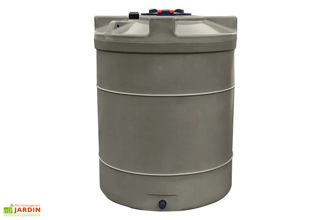 Cuve De Stockage D’eau En Polyéthylène Avec Sonde De Remplissage – 3000 L 2 Cuve De Stockage D’eau En Polyéthylène Avec Sonde De Remplissage – 3000 L – Image 2