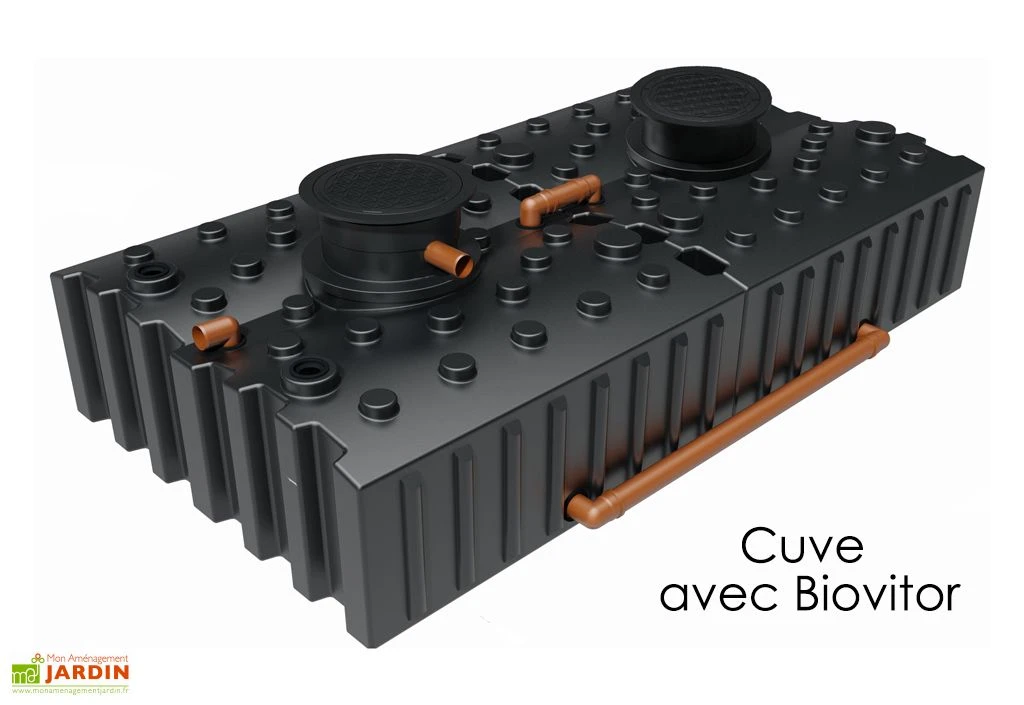 Cuve De Récupération D’eau De Pluie Enterrée – 8000 L Plate 4 Cuve De Récupération D’eau De Pluie Enterrée – 8000 L Plate – Image 4