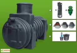 Cuve Recuperateur Eau Ready 1000 L 11 Cuve Recuperateur Eau Ready 1000 L -Abriet Mobilier Soldes Boutique cuve greenlife 1