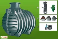 Cuve Recuperateur Eau Ready 4500 L -Abriet Mobilier Soldes Boutique cuve greenlife 4