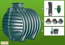 Cuve Recuperateur Eau Ready 6000 L -Abriet Mobilier Soldes Boutique cuve greenlife 5
