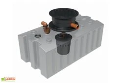 Cuve De Récupération D’eau De Pluie Enterrée – 2000 L Plate -Abriet Mobilier Soldes Boutique cuve plate recuperation eau pluie greenlife 2000l biovitor