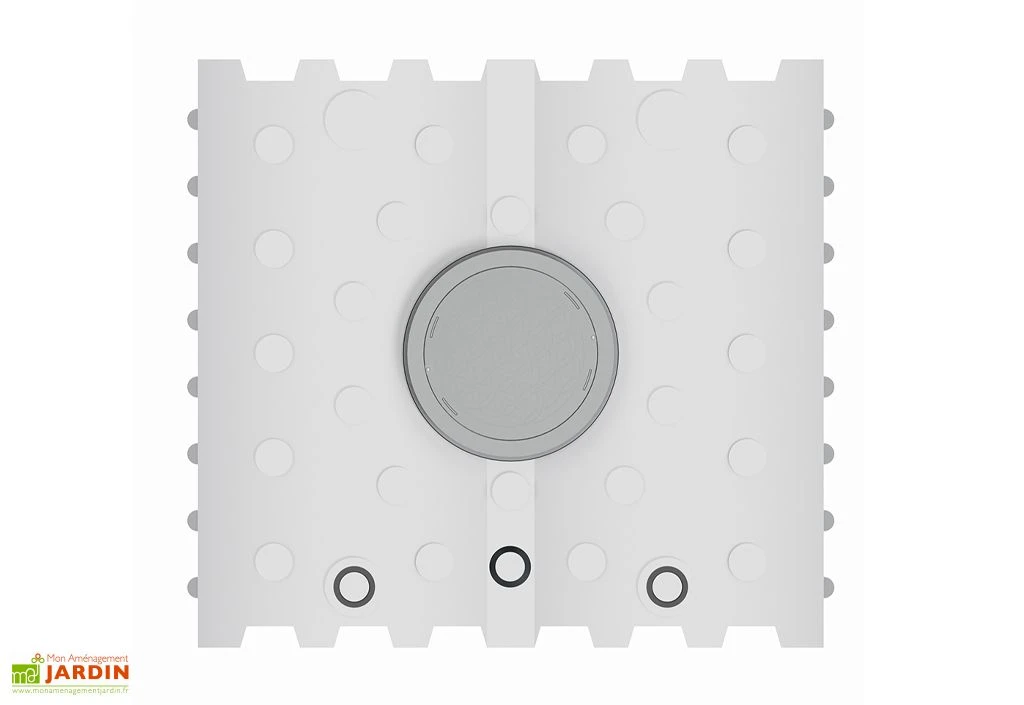 Cuve De Récupération D’eau De Pluie Enterrée – 4000 L Plate 2 Cuve De Récupération D’eau De Pluie Enterrée – 4000 L Plate – Image 2