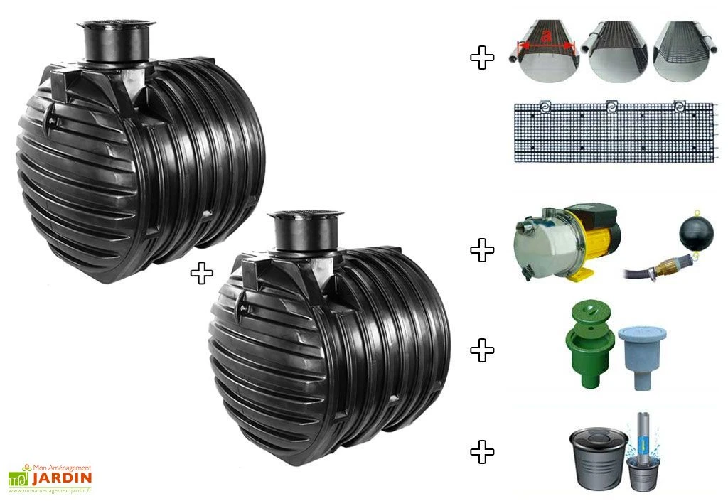 Cuve Recuperateur Eau Purist 12000 L 1 Cuve Recuperateur Eau Purist 12000 L