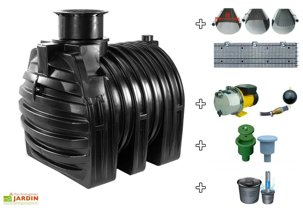 Cuve Recuperateur Eau Purist 4500 L 1 Cuve Recuperateur Eau Purist 4500 L