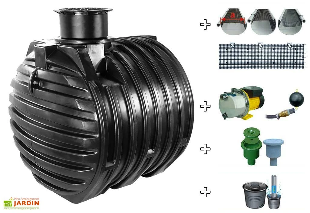 Cuve Recuperateur Eau Purist 6000 L 1 Cuve Recuperateur Eau Purist 6000 L