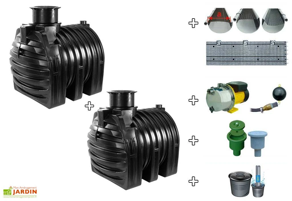 Cuve Recuperateur Eau Purist 9000 L 1 Cuve Recuperateur Eau Purist 9000 L