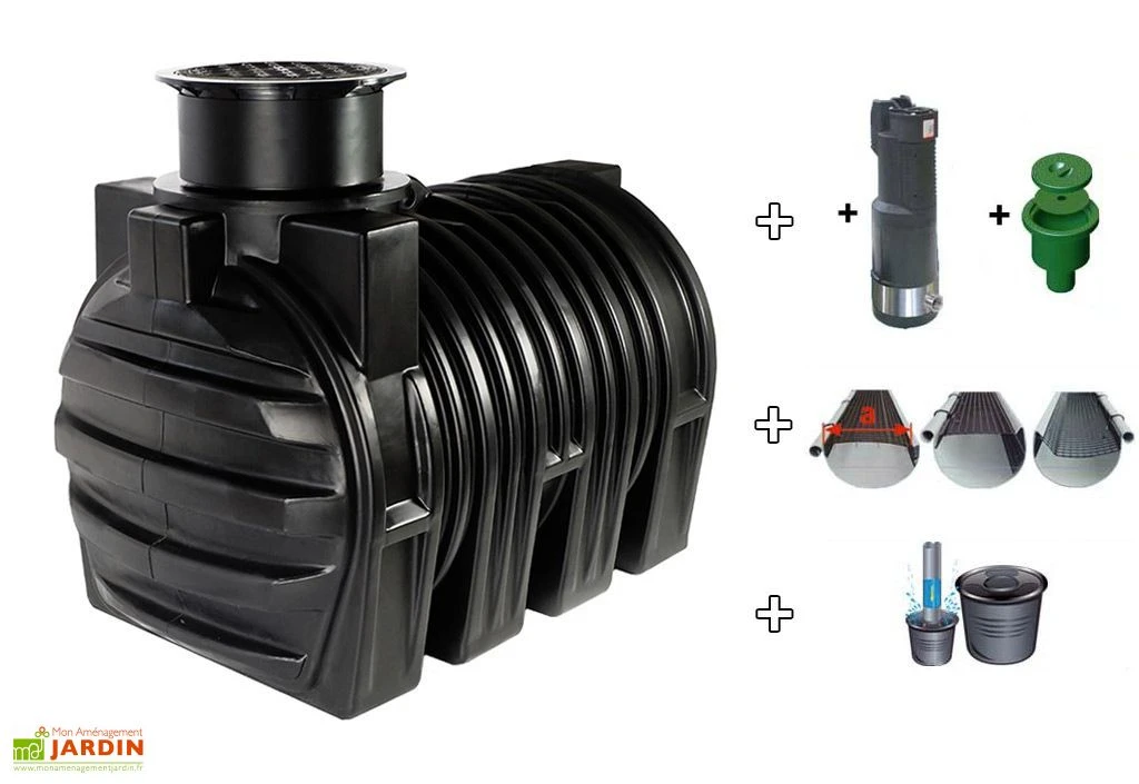 Cuve Recuperateur Eau Ready 3400 L 1 Cuve Recuperateur Eau Ready 3400 L