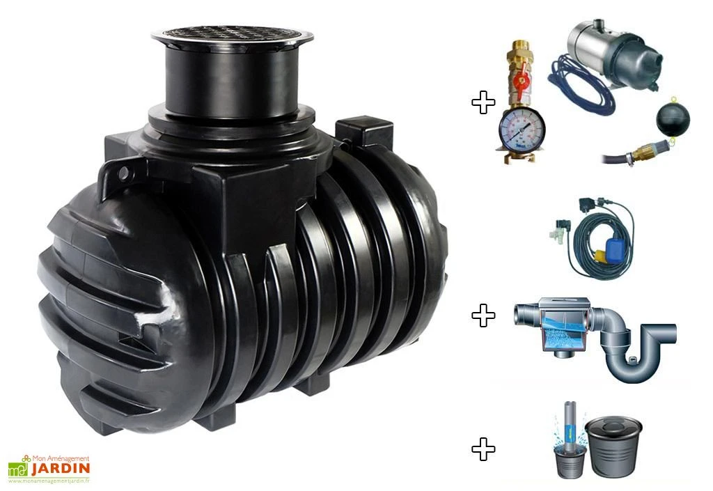 Cuve Recuperateur Eau Standard 2000 L 1 Cuve Recuperateur Eau Standard 2000 L