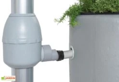 Garantia Cuve Récupération Eau De Pluie 2 En 1 Moka 300 L -Abriet Mobilier Soldes Boutique cuve recuperation eau decorative 300l bac fleurs moka 4