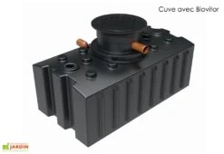 Cuve De Récupération D’eau De Pluie Enterrée – 2000 L Plate -Abriet Mobilier Soldes Boutique cuve recuperation eau pluie plate greenlife 2000l biovitor