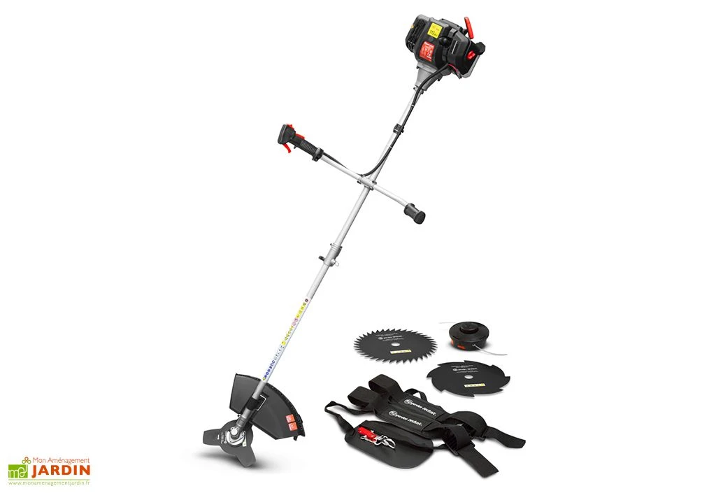 Débroussailleuse Thermique 52 CC + 3 Lames 1 Débroussailleuse Thermique 52 CC + 3 Lames