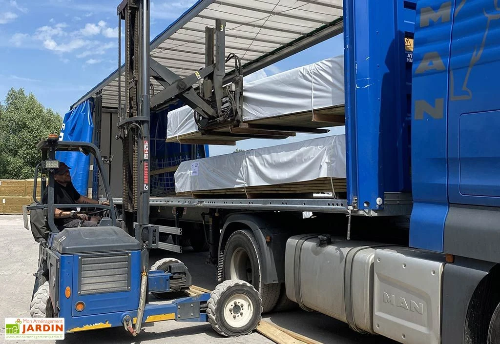 Kit Lames De Terrasse En Bois De Pin Traité 10 M² + Visserie 5 Kit Lames De Terrasse En Bois De Pin Traité 10 M² + Visserie – Image 5