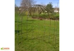 Demi-gloriette De Jardin En Fer Forgé