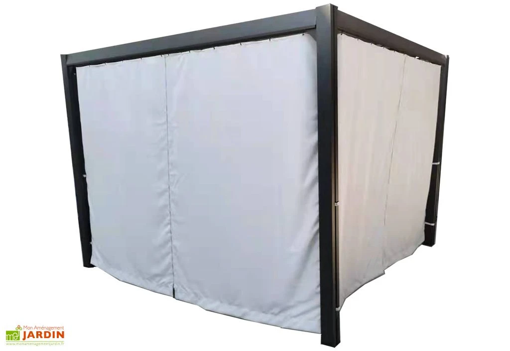 Rideaux Coulissants Pour Pergola Bioclimatique Denver 2 Rideaux Coulissants Pour Pergola Bioclimatique Denver – Image 2