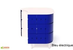 Desserte Extérieure En Aluminium Pour Le Barbecue Lulu Et Marcel -Abriet Mobilier Soldes Boutique desserte barbecue bleu electrique