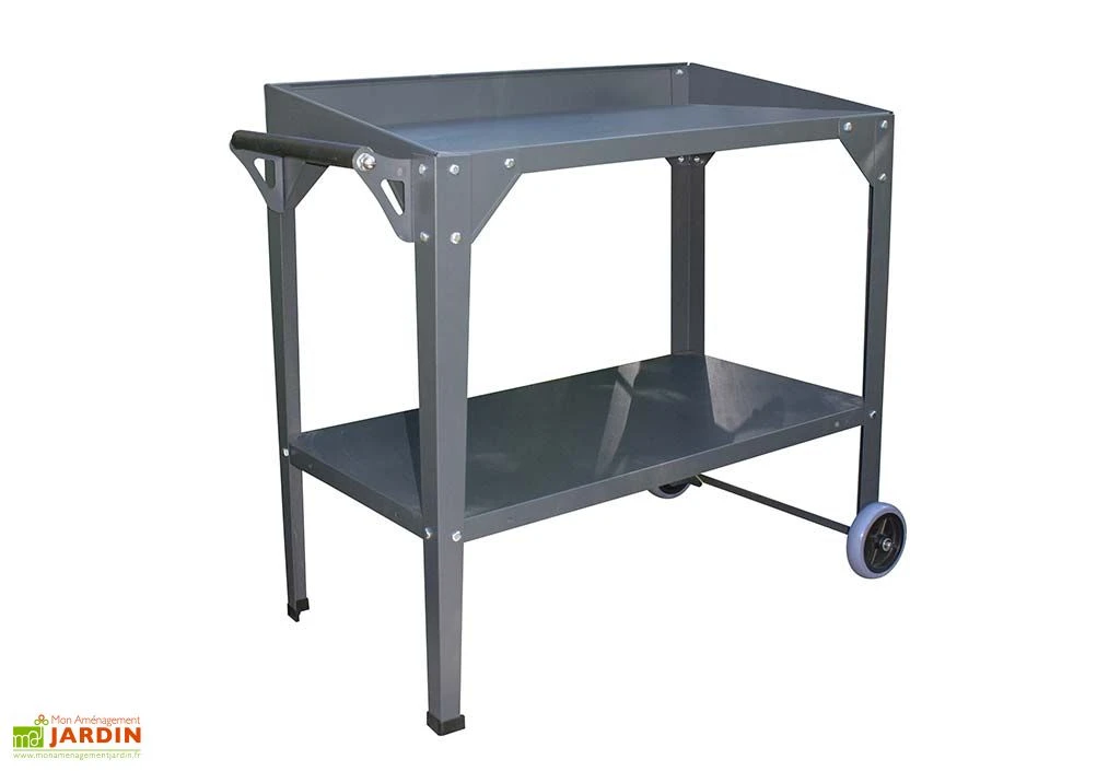 Desserte De Jardin En Acier Galvanisé Cucinato 91 X 54 X 81 Cm 1 Desserte De Jardin En Acier Galvanisé Cucinato 91 X 54 X 81 Cm