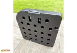 Dalles Pour Parasol En Plastique à Lester (Lot De 4) 9 Dalles Pour Parasol En Plastique à Lester (Lot De 4) -Abriet Mobilier Soldes Boutique dessous dalles parasol noir