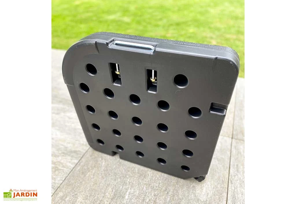 Dalles Pour Parasol En Plastique à Lester (Lot De 4) 4 Dalles Pour Parasol En Plastique à Lester (Lot De 4) – Image 4