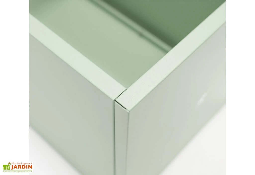 Jardinière Au Sol En Métal Thermolaqué - 100 X 50 X 50 5 Jardinière Au Sol En Métal Thermolaqué - 100 X 50 X 50 – Image 5