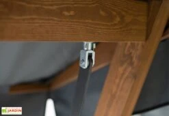 Balancelle De Jardin 2/3 Personnes - Bois Imprégné – Paris 2000 11 Balancelle De Jardin 2/3 Personnes - Bois Imprégné – Paris 2000 -Abriet Mobilier Soldes Boutique detail dossier balancelle jardin westmann as2050a