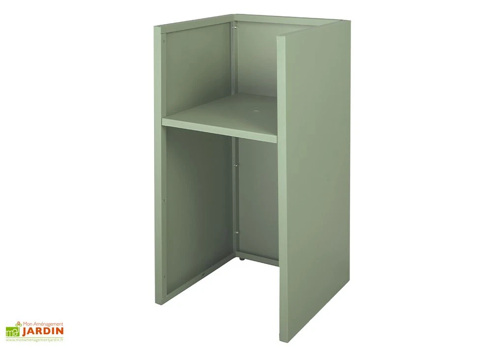 Jardinière Haute En Métal Thermolaqué – 50 X 50 X 100 Cm 4 Jardinière Haute En Métal Thermolaqué – 50 X 50 X 100 Cm – Image 4