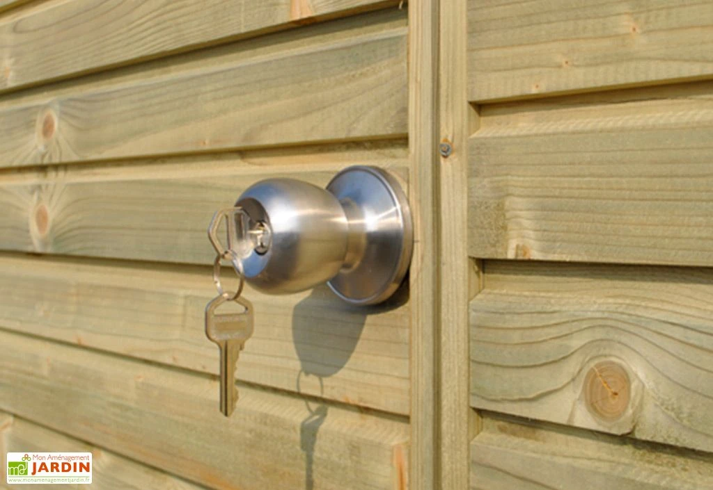 Abri De Jardin En Bois Traité Autoclave Avec Auvent 4 Abri De Jardin En Bois Traité Autoclave Avec Auvent – Image 4