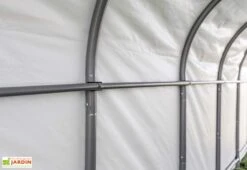 Abri Souple Pour Animaux En Polyéthylène 49,6 M² 10 Abri Souple Pour Animaux En Polyéthylène 49,6 M² -Abriet Mobilier Soldes Boutique details armature abri animaux 49m2