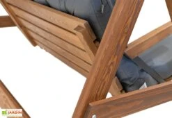 Balancelle De Jardin 2 Personnes - Bois Imprégné – Paris 1700 11 Balancelle De Jardin 2 Personnes - Bois Imprégné – Paris 1700 -Abriet Mobilier Soldes Boutique details balancelle jardin bois westmann as2051a