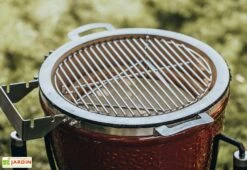Barbecue Kamado En Céramique Monolith Junior + Chariot 8 Barbecue Kamado En Céramique Monolith Junior + Chariot -Abriet Mobilier Soldes Boutique details barbecue ceramique chariot monolith junior rouge