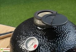 Barbecue Kamado En Céramique Monolith Classic + Chariot -Abriet Mobilier Soldes Boutique details barbecue kamado ceramique monolith classic