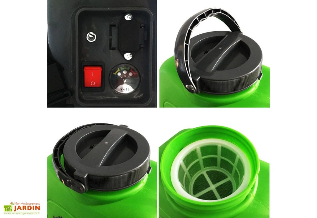 IRIS Pulvérisateur électrique à Batterie Lithium 12 V / 8 Ah – 16 L 3 IRIS Pulvérisateur électrique à Batterie Lithium 12 V / 8 Ah – 16 L – Image 3