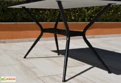 Ensemble Repas De Jardin 6 Personnes En Métal Et Mosaïque Zelie -Abriet Mobilier Soldes Boutique details table jardin givex
